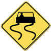 slippery roads